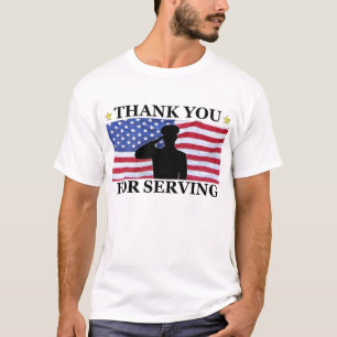 Militär tackT-tröja Tee