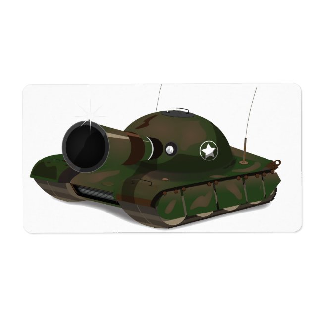 Militär Tank Fraktsedel (Framsidan)