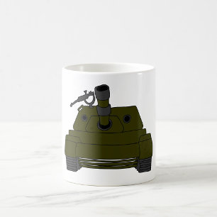 Militär Tank Kaffemugg