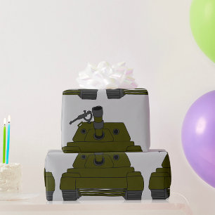 Militär Tank Presentpapper