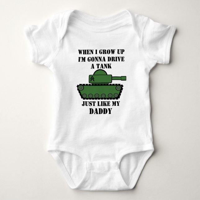Militär Tank T-shirt (Framsida)