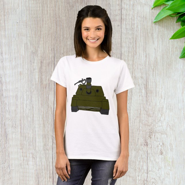 Militär Tank T Shirt (Skapare uppladdad)