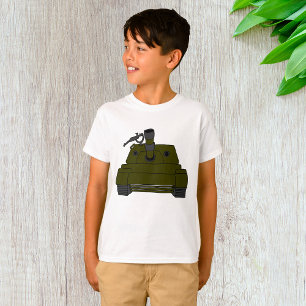 Militär tank t shirt