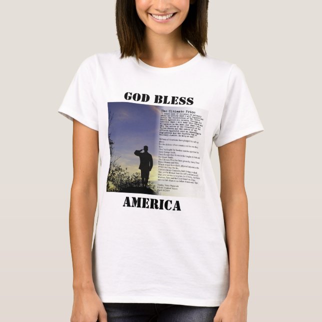 Militär ultimata Prisare T Shirt (Framsida)
