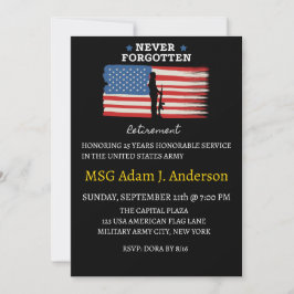 militär utlysning av pension inbjudningar