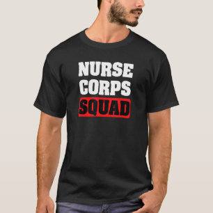 Militär vårdpersonal för brandbekämpning för sjuks t shirt