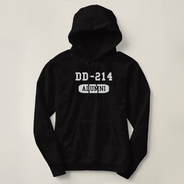 Militär veteran DD-214 Alumni T Shirt (Design framsida)