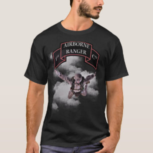 Militär veteran vid SKOGSVAKTARN AIRBORNE T Shirt