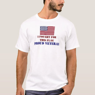 MILITÄR VETERANT-TRÖJA TEE SHIRT
