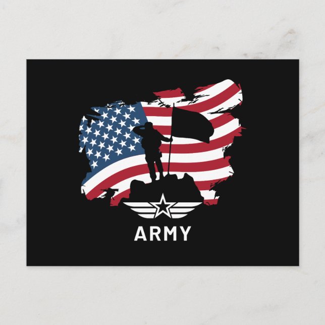 Militär Vykort (Framsida)