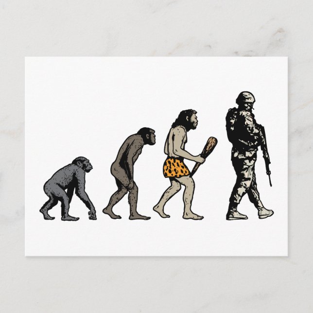 Militär Vykort (Framsida)