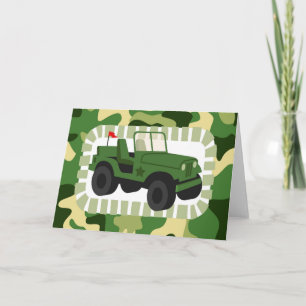 Militära armén Fordon Kort