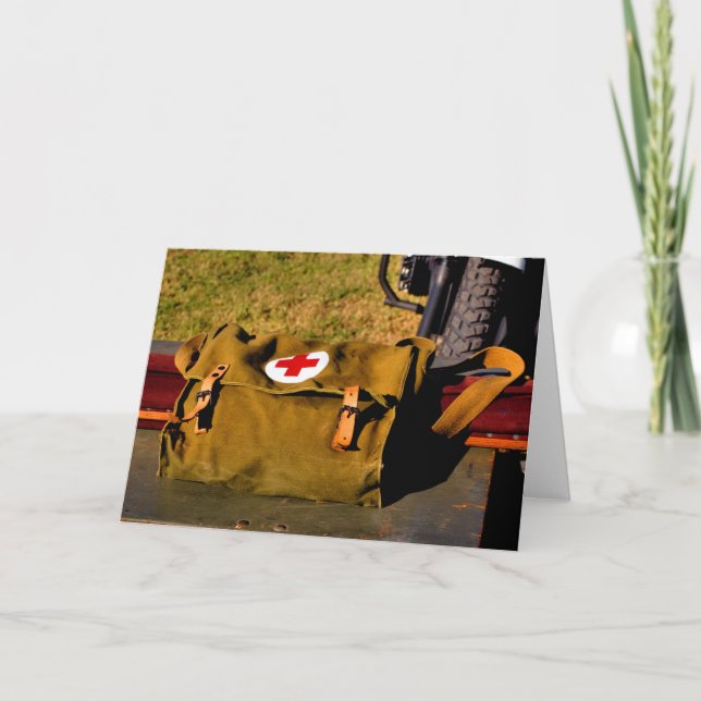 Militära arméstyrkor i doktor kort (Framsida)