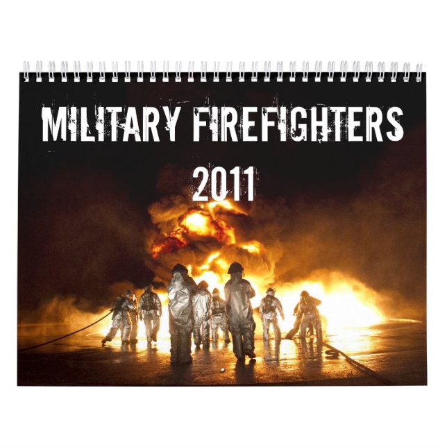 Militära brandmän 2011 kalender (Omslag)