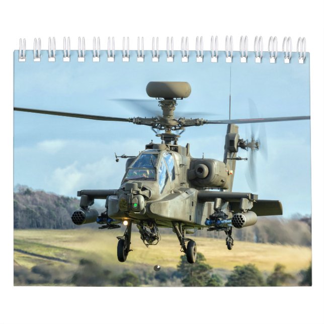 Militära helikoptrar kalender (Omslag)