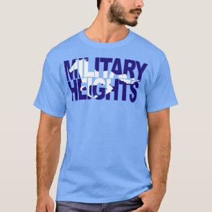 Militära höjder som kör Mustang T Shirt