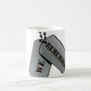 Militära Hundbrickor Kaffemugg