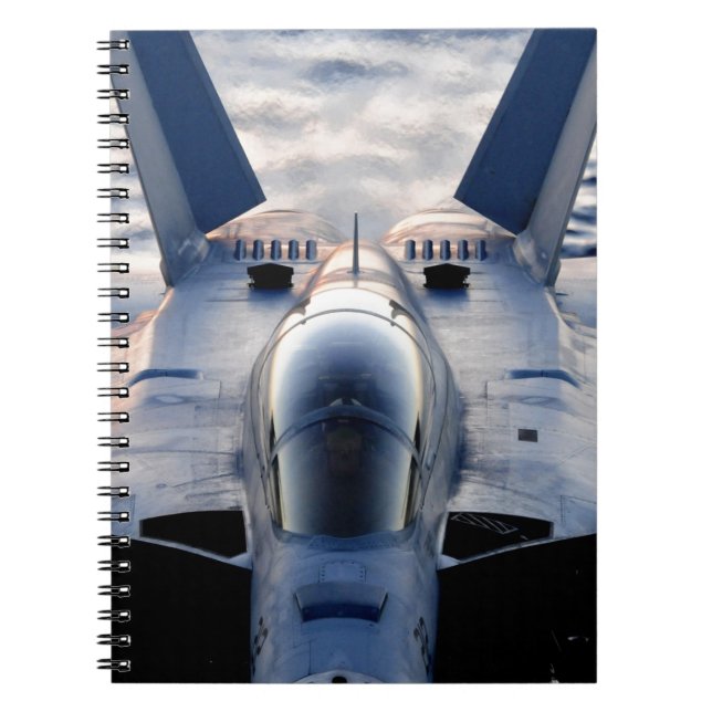 Militära jet anteckningsbok (Framsidan)