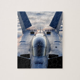 Militära jet pussel