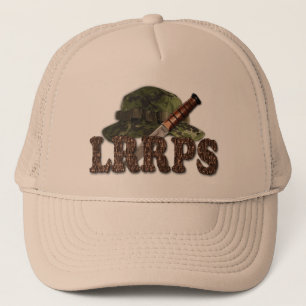 Militära LRRP LRRPS Recon Snipers Army Skogsväktar Truckerkeps