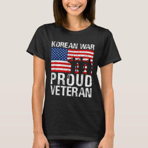 Militära Manar Women Proud Koreanska Krig Veteran T Shirt