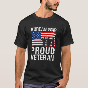 Militära Manar Women Proud Koreanska Krig Veteran T Shirt