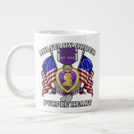 Militära orden för Purple Heart Jumbo Mugg