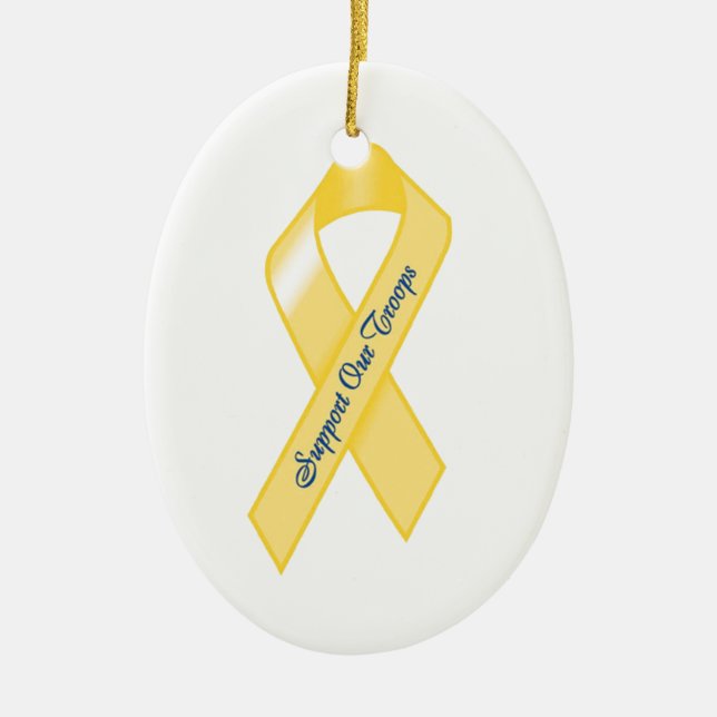 Militära Ornamanet Julgransprydnad Keramik (Framsidan)