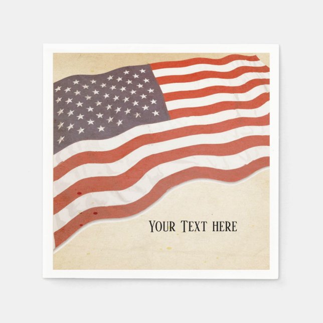 Militära Pension, armén, pension Pappersservett (Framsidan)