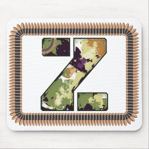 Militära Stil Brev i Z Musmatta