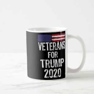 Militära veteraner för trumman 2020 Valet Anti Joe Kaffemugg
