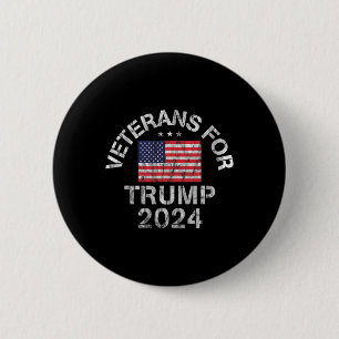 Militära veteraner för trump 2024 knapp