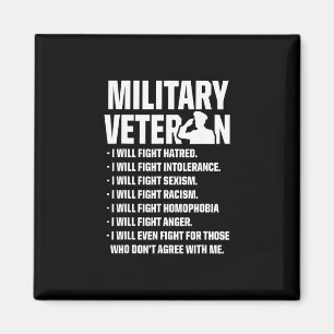 Militära veteraner mot Trump bekämpar amerikanska Magnet