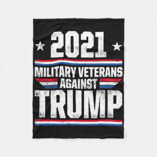 Militära veteraner mot Trump bryter mot USA-valet Fleecefilt