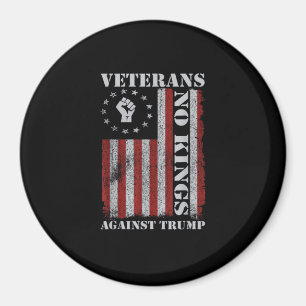 Militära veteraner protesterar flagg patriotisk fr magnet