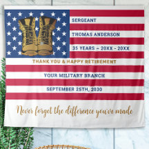 Militärarmén Pension Personlig USA flagga