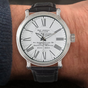 Militärarméns regim Gren Long Service Watch Armbandsur