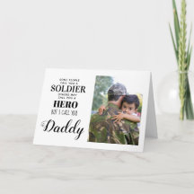 Militärarmésoldat Hero pappa Fars dag Photo