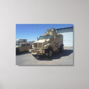 MILITÄRARMOR FÖR MRAP US CANVASTRYCK