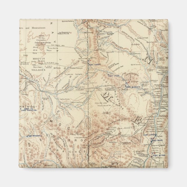 Militäravdelningen New mexico Magnet (Framsidan)