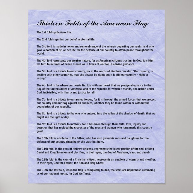 Militärbegravning 13 folkslag i den amerikanska Fl Poster (Framsidan)