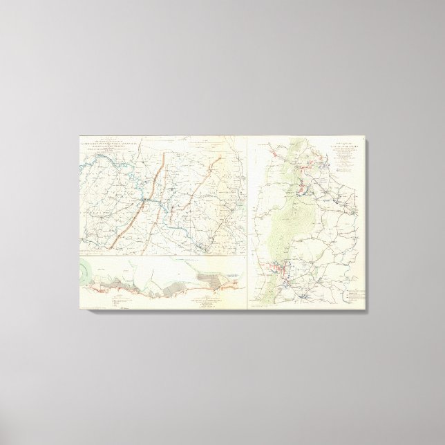 Militärdeponier för Tvätta, Penn, Annapolis, NE Va Canvastryck (Framsida)