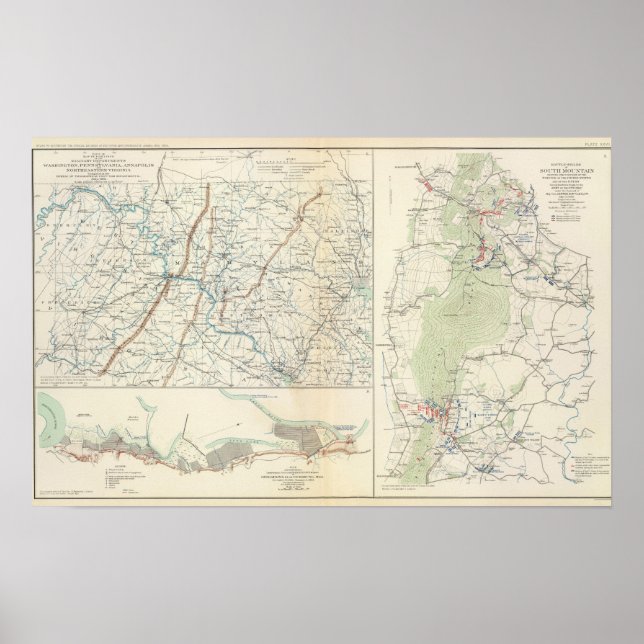 Militärdeponier för Tvätta, Penn, Annapolis, NE Va Poster (Framsidan)