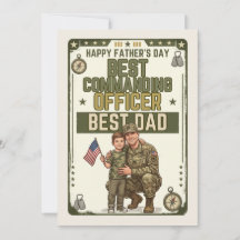 Militärens fadersdag Bästa befälhavare
