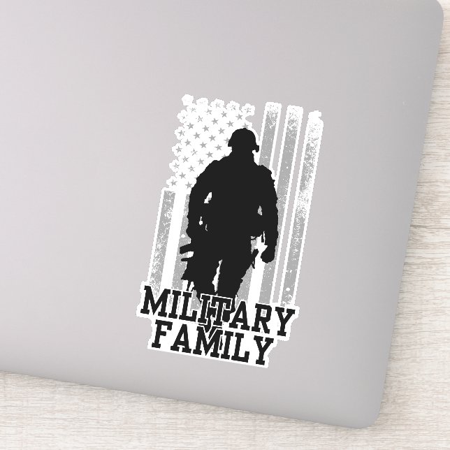 Militärfamiljen Klistermärken (Detalj)