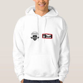 Militärflygare Jet Fighter Pilot Halloween Kostym Hoodie
