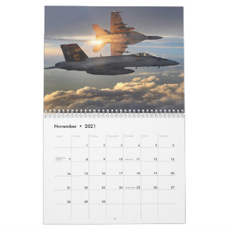 Militärflygplan Kalender