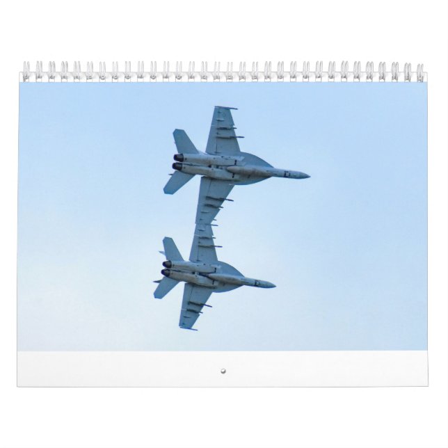 Militärflygplan Kalender (Omslag)