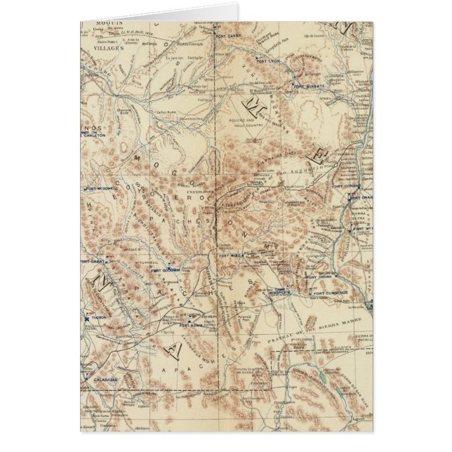 Militärförsvarsavdelningen New mexico Hälsningskort (Framsidan)