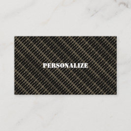 Militärförsvarsmakten Camo Gun Black Hue Visitkort